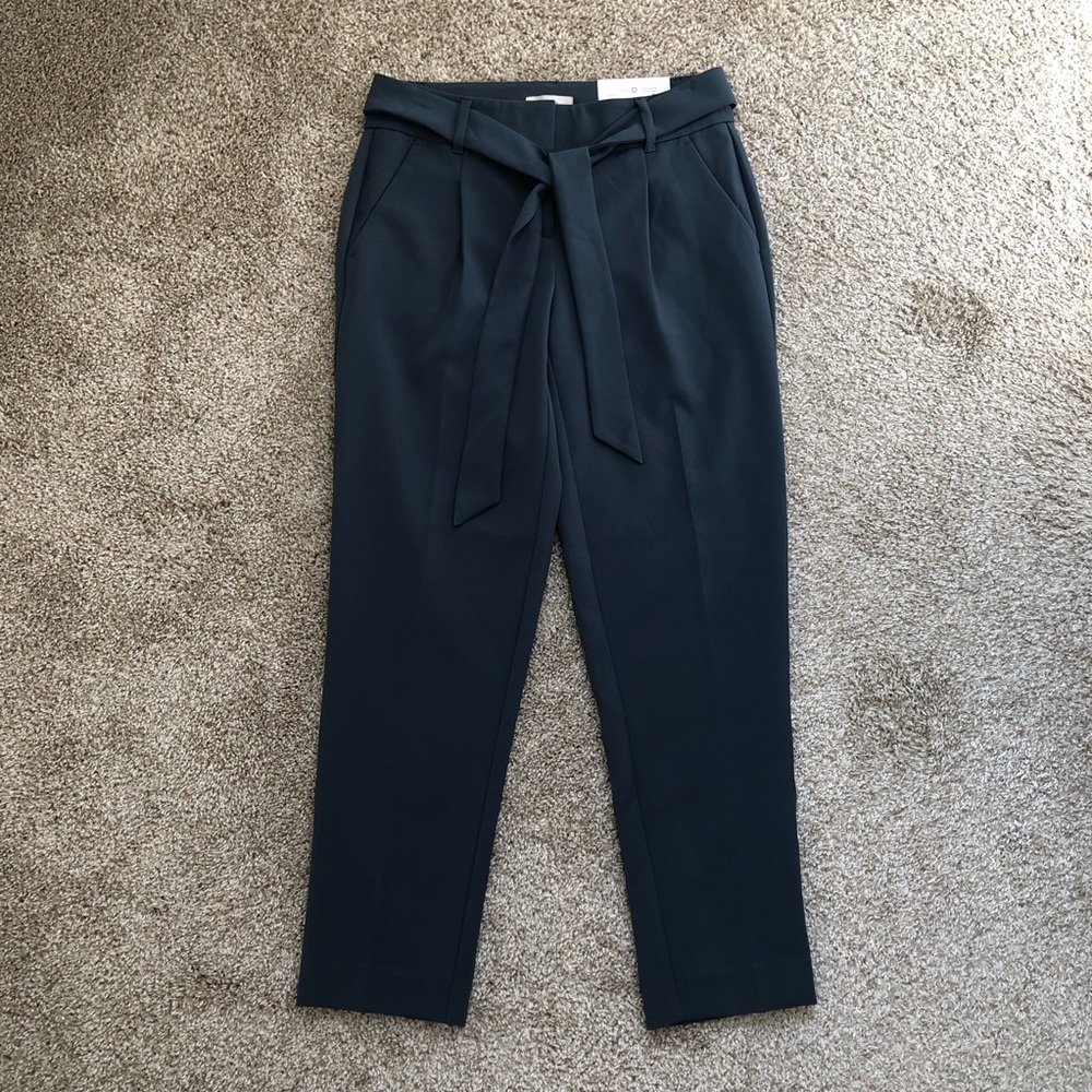 LOFT High Rise Straight Pants